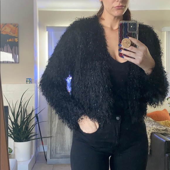 Fuzzy cardigan - Picture 2 of 2